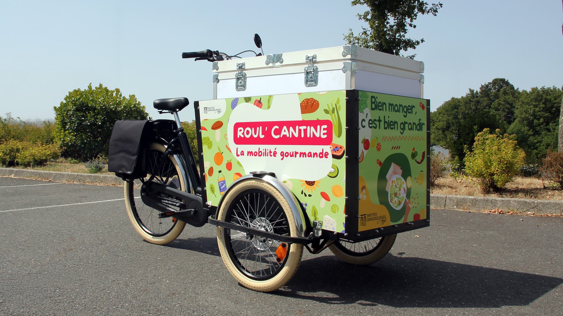 Triporteur Amsterdam Air EDrive Food Bike